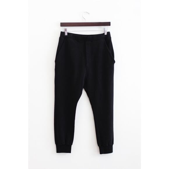NWOT Frank & Eileen Drop Crotch Tee Lab Black Fleece Jogger Sweatpants Medium - Picture 1 of 5